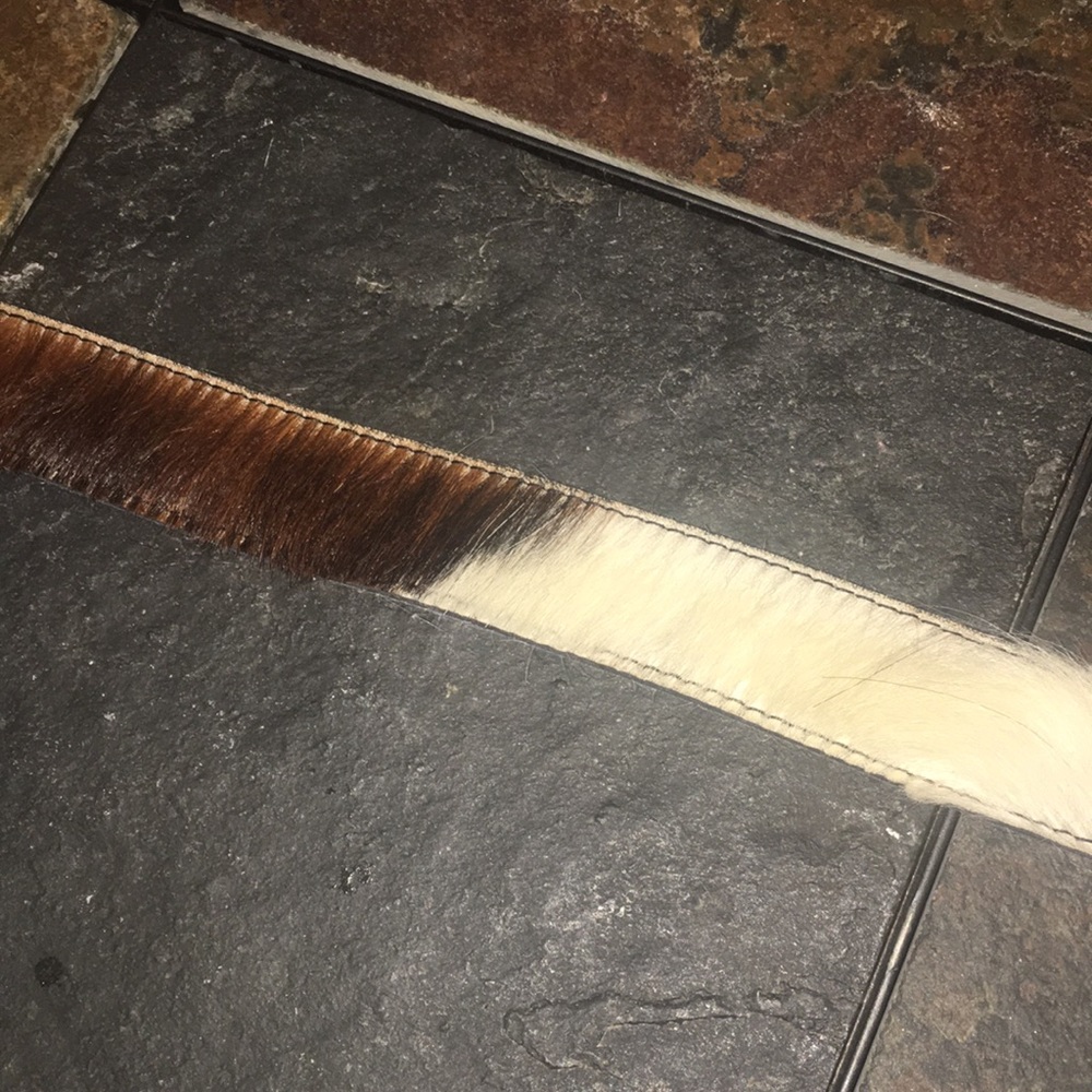 Pony hair minoronzoni belt - Picture 3 of 6